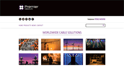 Desktop Screenshot of premiercables.com